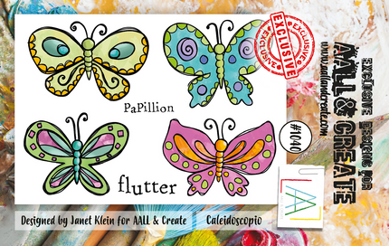 AALL and Create  A7 Stamp Set - 1040 - Caleidoscopio