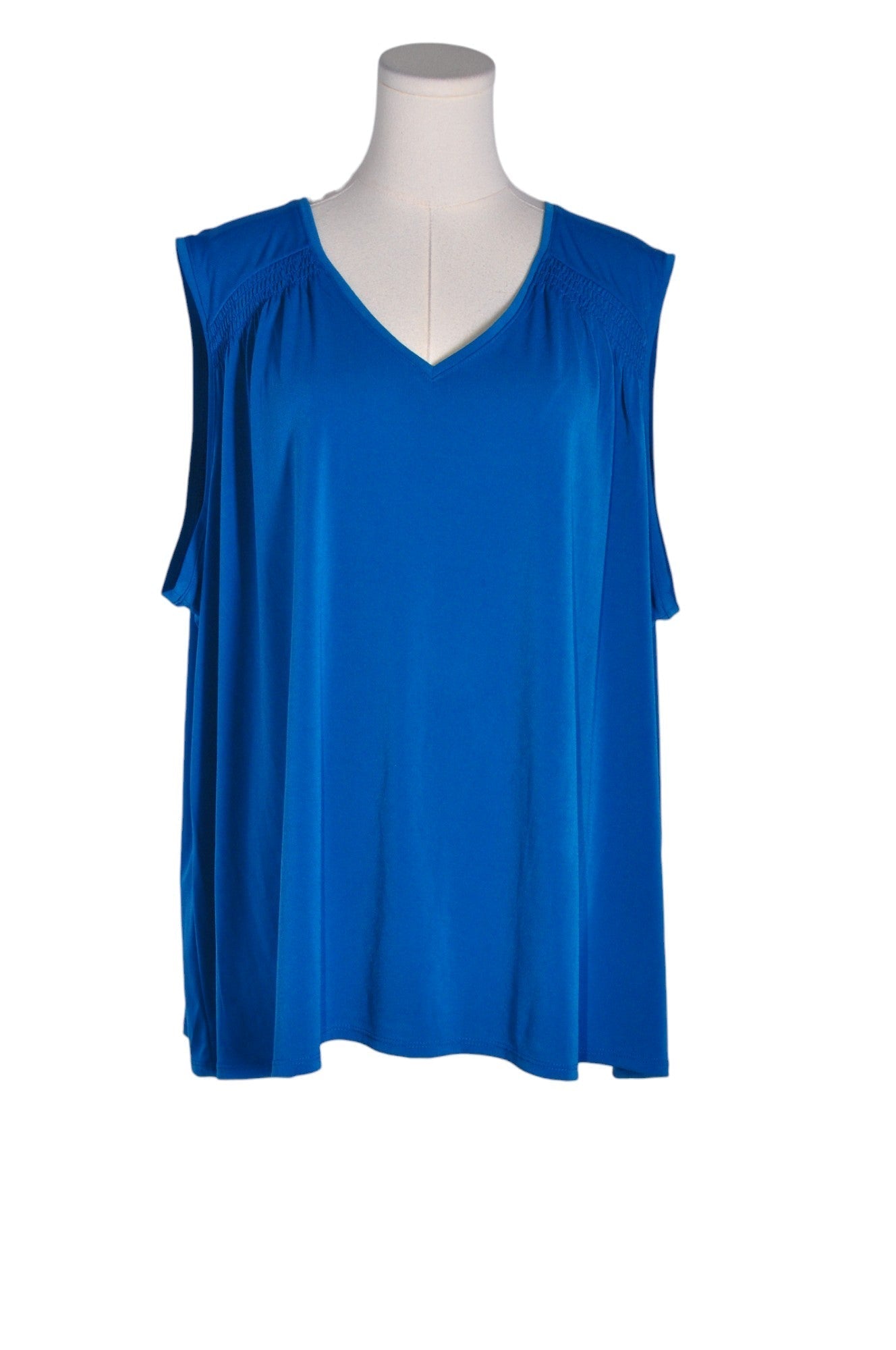 UNBRANDED Women Blouses Regular fit in Blue - 1X