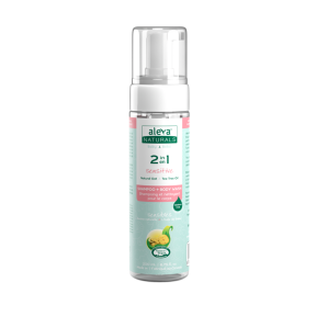 Aleva Naturals - 2 In 1 Shampoo + Body Wash (200ml)