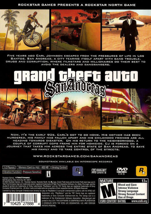 Grand Theft Auto: San Andreas [Greatest Hits] (occasion)