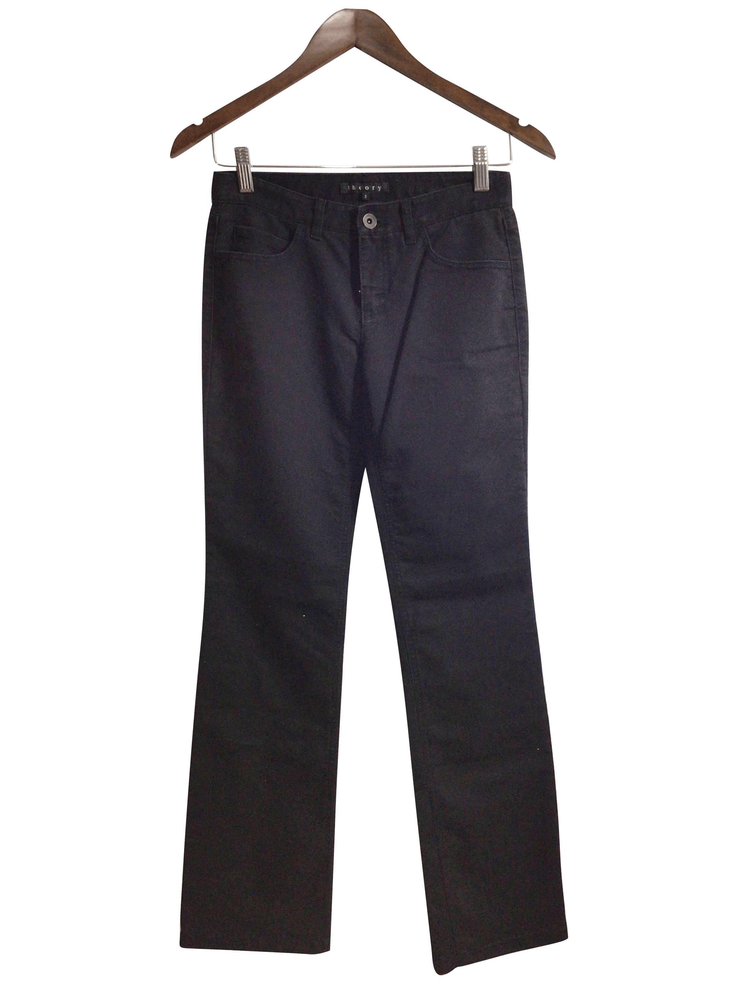 THEORY Women Straight-Legged Jeans Regular fit in Black - 0