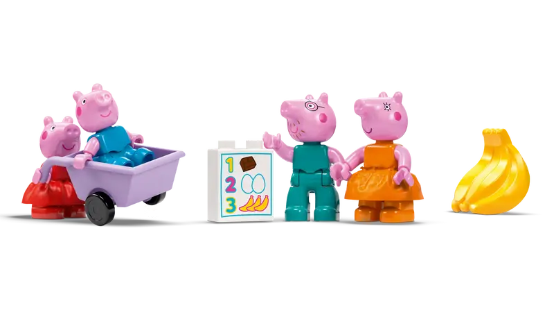 LEGO - 10434 - DUPLO - Peppa Pig Supermarket - 70pcs