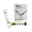 V12mini Hookah Set Spiral Pipe Atomizer Pipe Glass Twisty Blunt Smoker