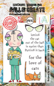 AALL and Create  A7 Stamp Set - 1043 - Animal Nurse Dee