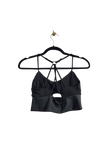 MICHI Women Crop Tops Regular fit in Black - M