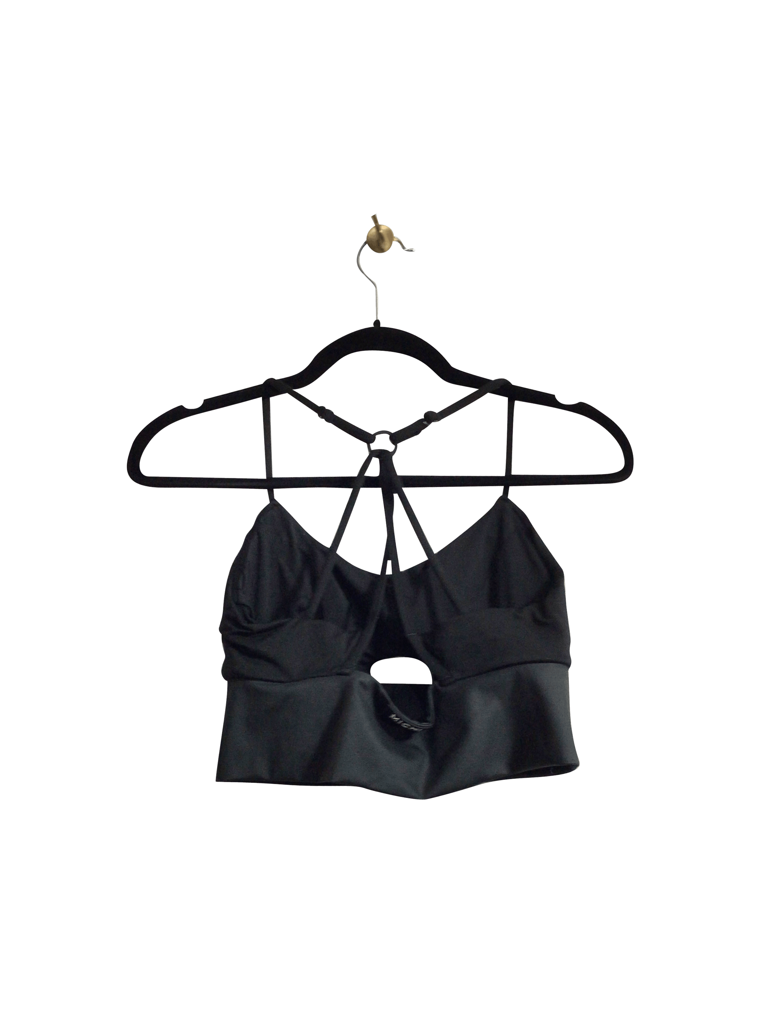 MICHI Women Crop Tops Regular fit in Black - M