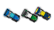 LEGO - 10445 - DUPLO - F1 Team Race Cars & Drivers - 70pcs