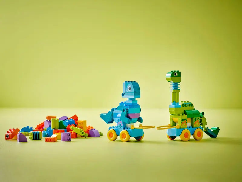 LEGO - 10451 - DUPLO - 3in1 Dinosaurs on Wheels - 108pcs