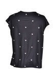 SHEIN Women T-Shirts Regular fit in Black - S