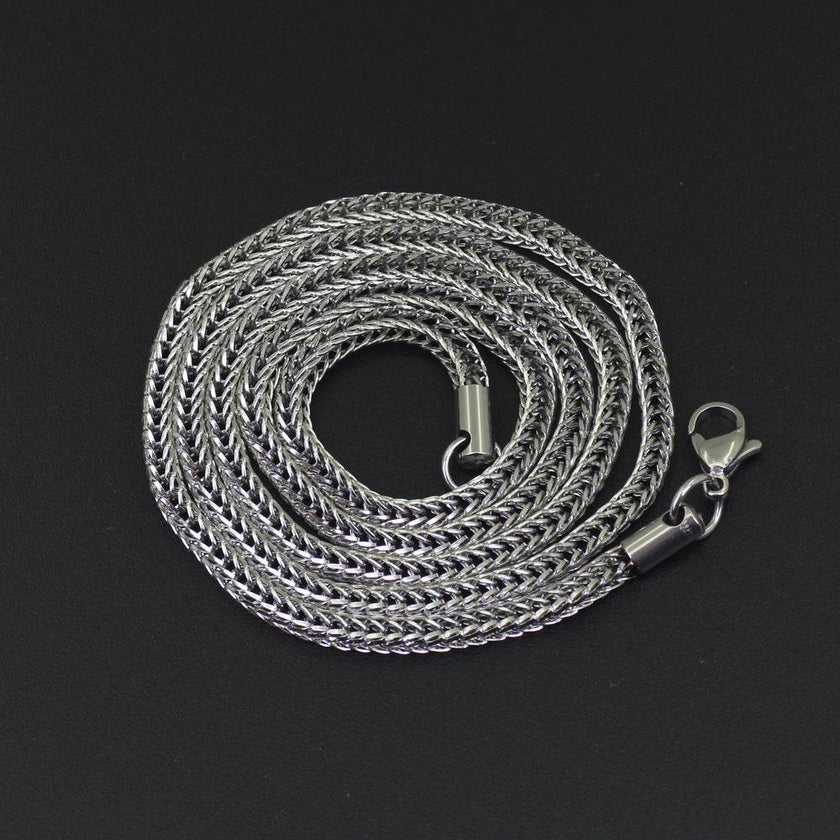 Vacuum Electroplating Stainless Steel Chain Necklace For Men And Women