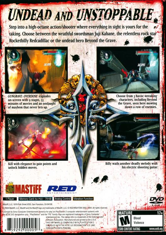 Gungrave: Overdose (occasion)