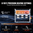 VEVOR 6L Ultrasonic Cleaner with Heater Timer & Basket Digital Sonic Machine
