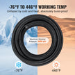 VEVOR 6AN Fuel Line Kit, 25 FT Fuel Hose Kit, 5/16