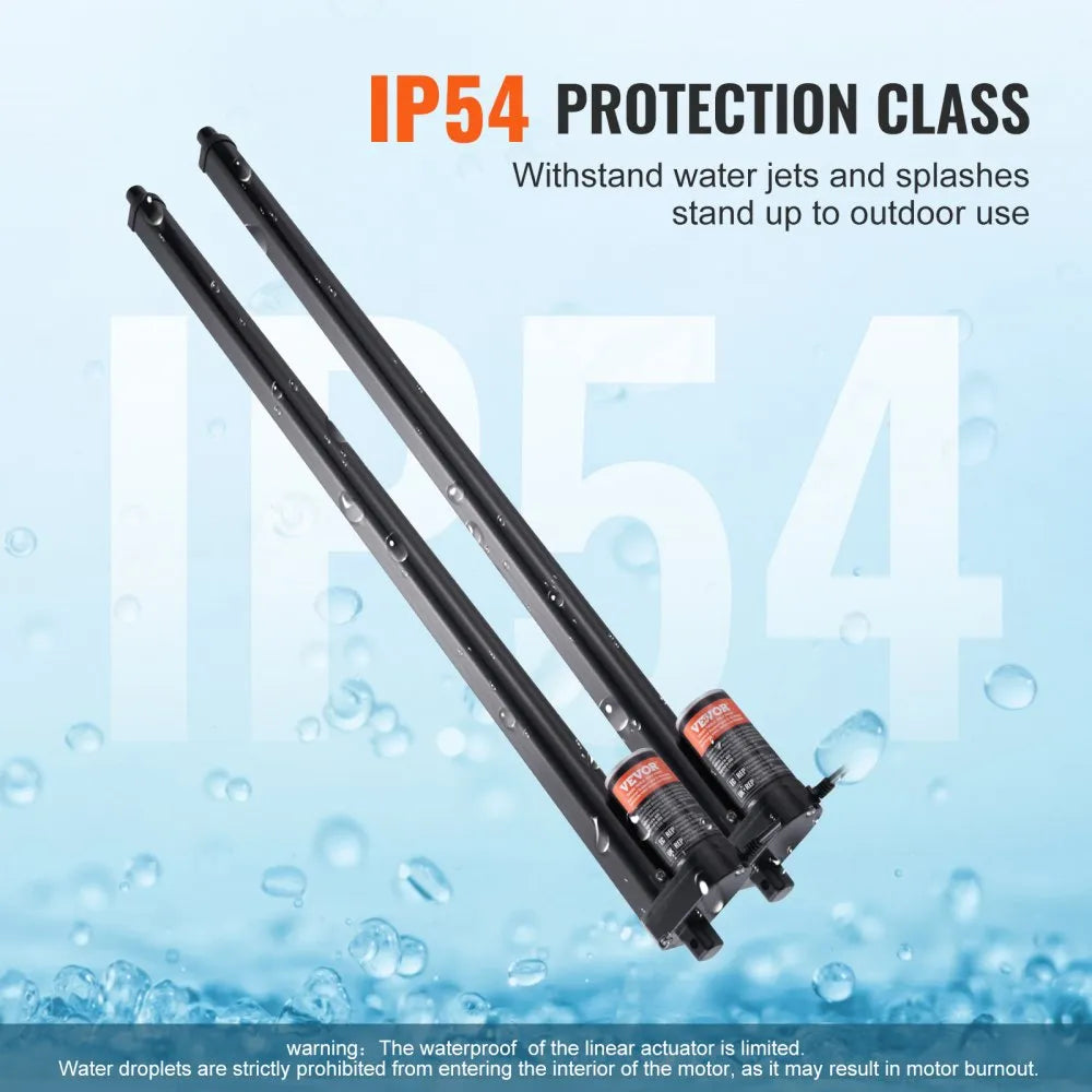 VEVOR 2PCS Linear Actuator Kit, 30 Inch High Speed 0.35