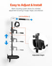 VEVOR 86lb 24V Thrust Electric Trolling Motor Saltwater Trolling Boat Engine