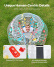 VEVOR 5FT/1.5M Inflatable Bumper Balls PVC Body Sumo Zorb Ball Outdoor Game