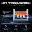 VEVOR 15L Ultrasonic Cleaner with Heater Timer & Basket Digital Sonic Machine