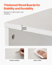 VEVOR 8 Tiers Narrow Bookshelf 71