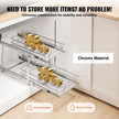 VEVOR 2-Tier Wire Pull Out Cabinet Under Sink Organizer 12