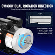 VEVOR 1.5HP Electric Motor 1725RPM AC115/230V 56C Frame 1-Phase 5/8