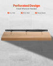 VEVOR 1 Pack Shelf Bracket 34 inch / 863.6 mm Heavy Duty Floating Shelf Bracket
