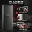 VEVOR 6-8 Rifles Gun Safe, Rifle Safe with Lock & Digital Keypad, Quick Access Tall Gun Storage Cabinet with Removable Shelf, Rifle Cabinet for Home Rifle and Shotguns
