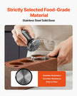 VEVOR 51mm Espresso Tamper Stainless Steel Coffee Tamper with Spring