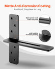 VEVOR 2 Pcs Shelf Brackets 12 inch / 304.8 mm Heavy Duty Floating Shelf Brackets