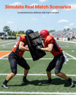 VEVOR 24x16in Football Blocking Tackle Dummy Kick Shield Pad with Handles 2PCS