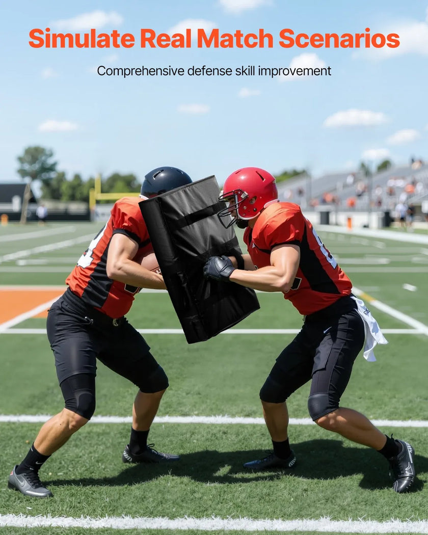 VEVOR 24x16in Football Blocking Tackle Dummy Kick Shield Pad with Handles 2PCS