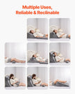 VEVOR Orthopedic Bed Wedge Pillow 4 Pcs Adjustable for Back Leg Neck Sleep GERD