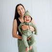 Bamboo Baby Zipper Footed Onesie | Night Sky