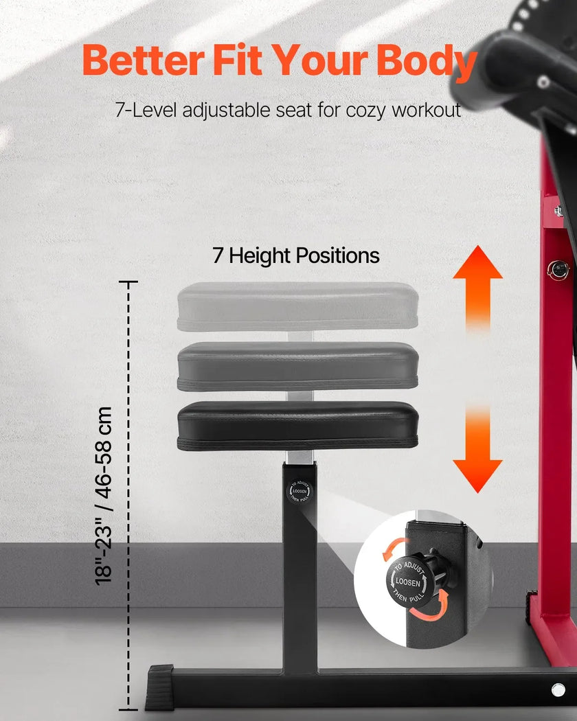 VEVOR 2 in 1 Preacher Curl Bench Bicep Curls and Triceps Extension Machine