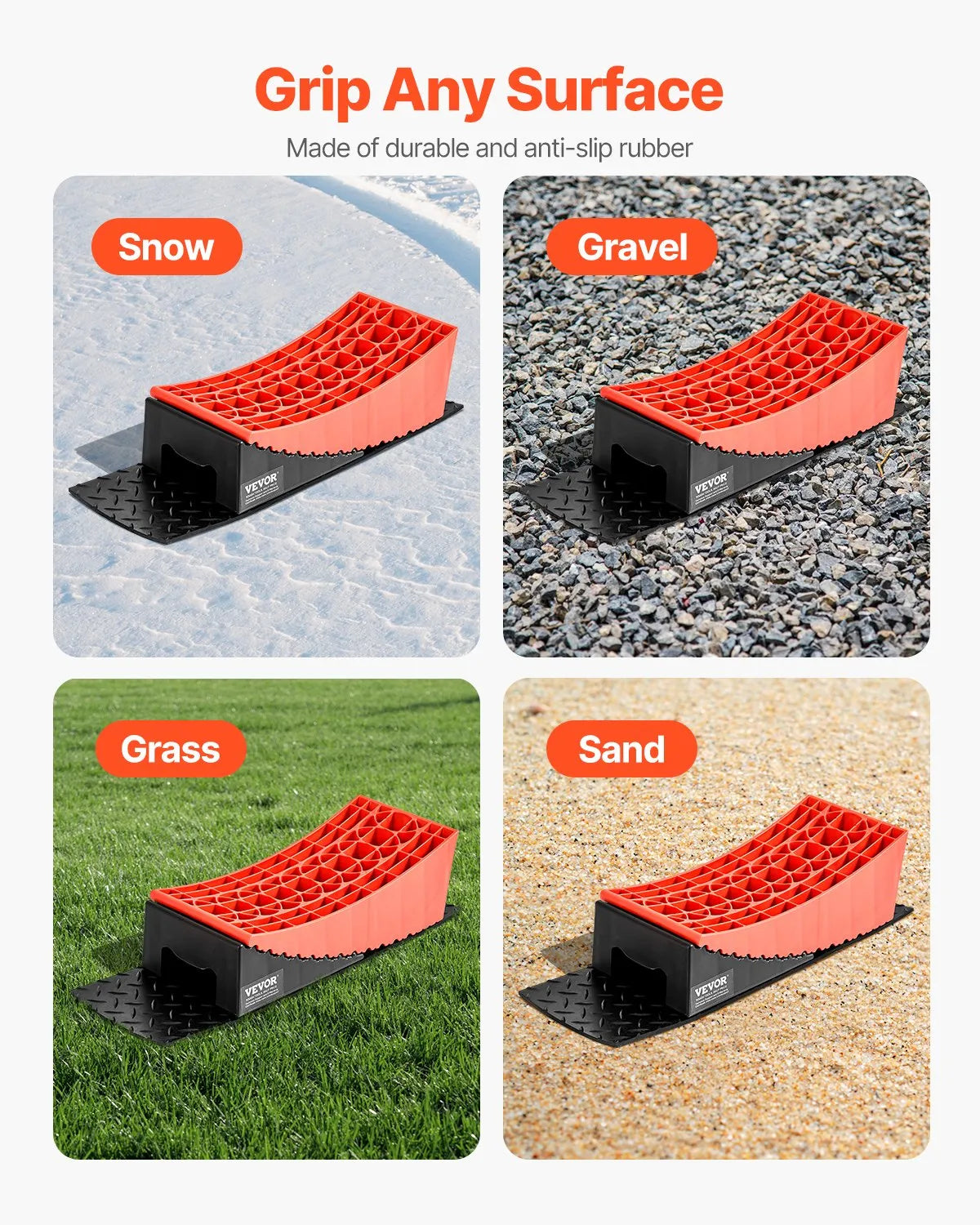 Camper Levelers 2 Packs RV Leveling Blocks 8818.5 lbs 4