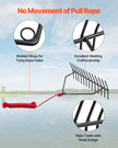 VEVOR 24x8.7 in Pond Aquatic Weed Rake Double-Sided Lake Weed Rake 30ft Rope