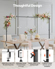 VEVOR Over The Table Rod Stand Arch Frame 28-98 in Length Adjustable Clamp Decor