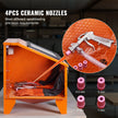 VEVOR 40 Gallon Sandblasting Cabinet, 40-120PSI Portable Benchtop Sand Blasting Cabinet, Heavy Duty Steel Sand Blaster with Blasting Gun & 4 Ceramic Nozzles for Paint, Stain, Rust Removal