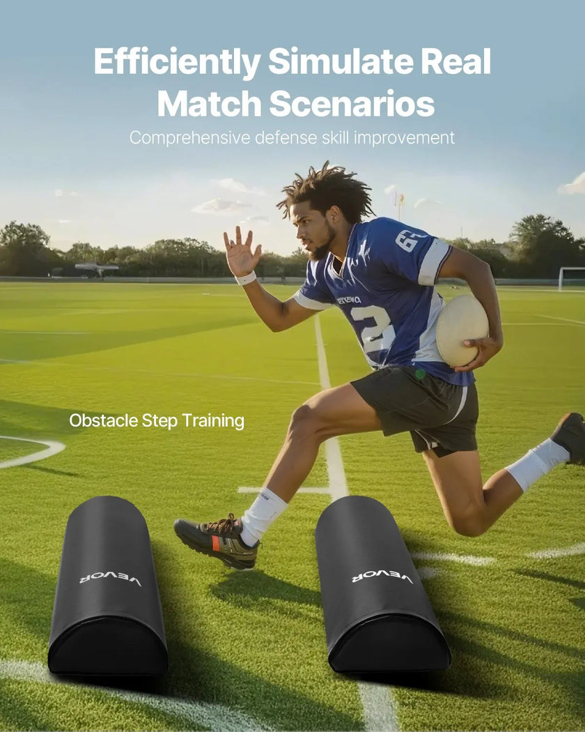 VEVOR 42.5in Football Tackling Dummy Step Over Dummy Blocking Pad Equipment 2PCS