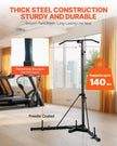 VEVOR 2 in 1 Heavy Duty Punching Bag Frame Boxing Punching Fitness Stand Steel