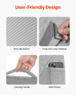 VEVOR Orthopedic Bed Wedge Pillow Adjustable Washable for Back Leg Neck Sleeping