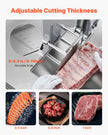 VEVOR 650W Commercial Electric Meat Bandsaw Stainless Steel Bone Sawing Machine