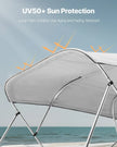 VEVOR 4 Bow Boat Bimini Tops 96