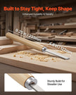 VEVOR 8PCS Wood Lathe Chisel Set Woodturning Tools Steel Blades Lathe Finisher