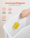 VEVOR 3.5Galx2 + 4.5Galx2 Ingredient Storage Container Airtight Kitchen Bin