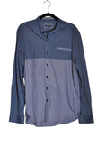 ASTRONOMY Men Button Down Tops Regular fit in Blue - L