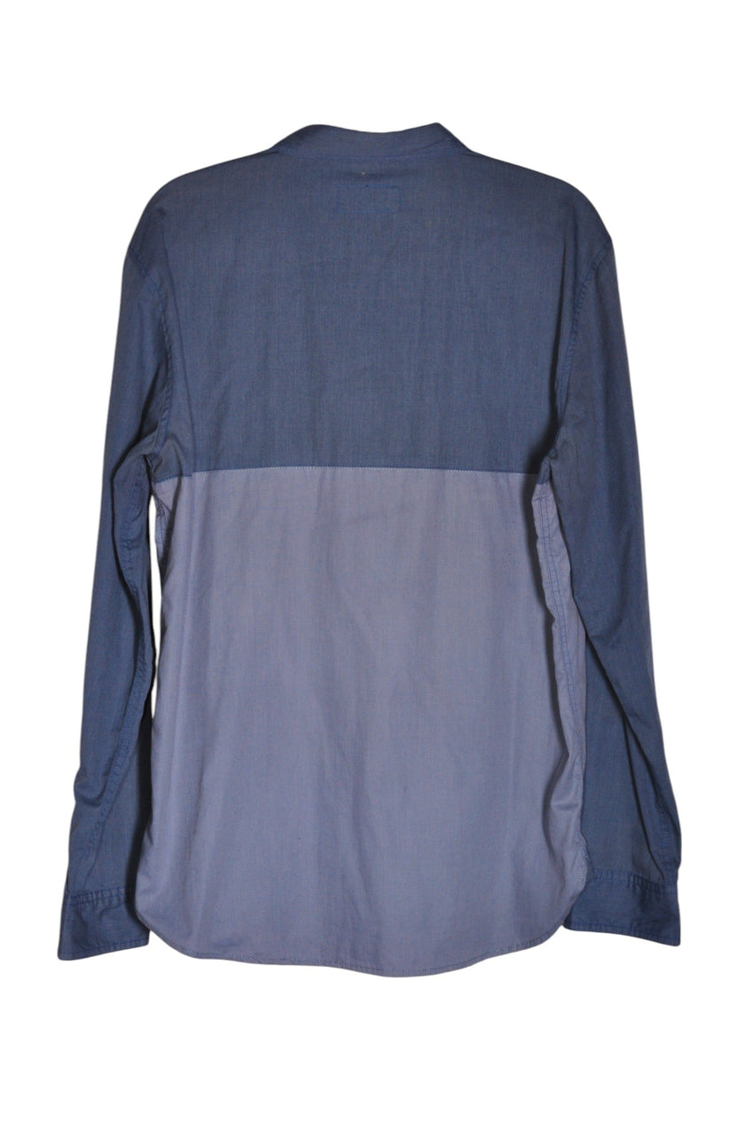 ASTRONOMY Men Button Down Tops Regular fit in Blue - L