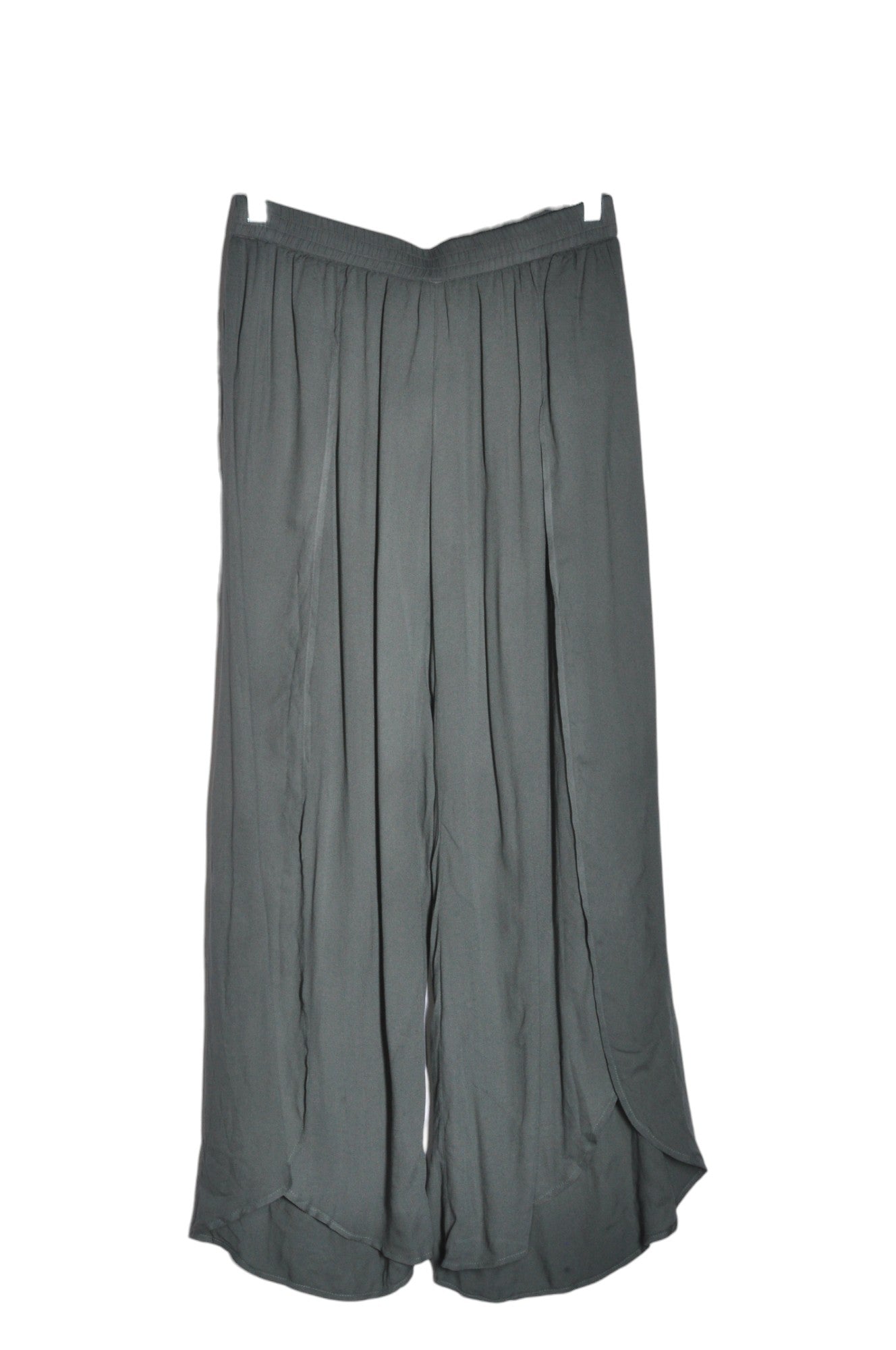 YFB Women Palazzo Pants Regular fit in Green - M
