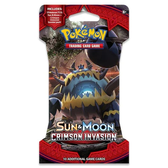 Sun & Moon Crimson Invasion - Pokémon Booster Pack
