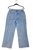 ASOS Women Straight-Legged Jeans Regular fit in Blue - 26x32