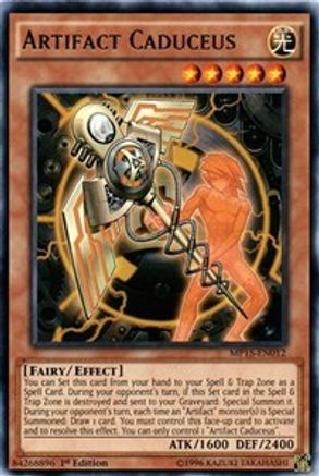 Artifact Caduceus (MP15-EN012) - 2015 Mega-Tins Mega Pack 1st Edition